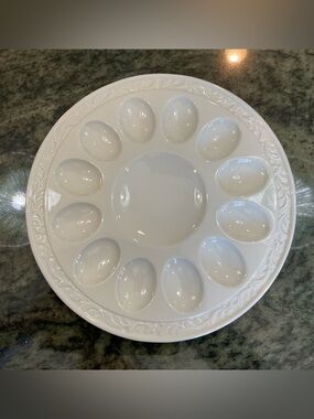 Mikasa Italian Countryside Deviled Egg Plate